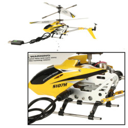 Elicopter RC SYMA S107H 2,4 GHz RTF galben