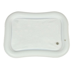 Saltea gonflabilă pentru apă cu modele contrastante negre și albe 65 cm x 50 cm