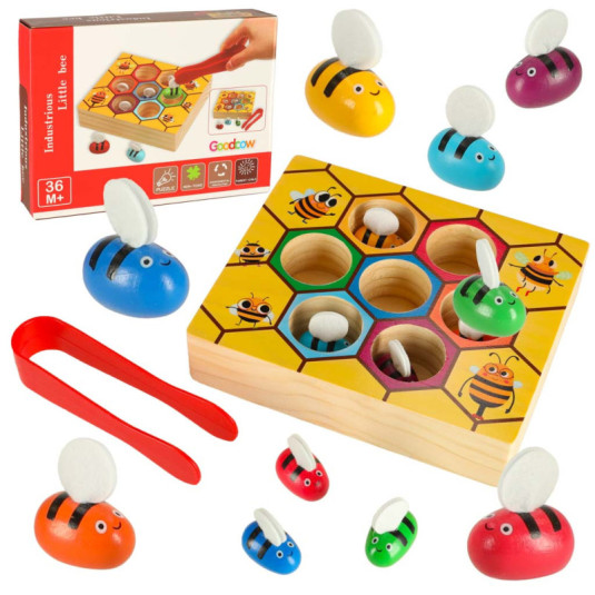 Joc educativ Montessori albine faguri