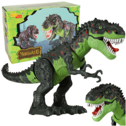 T-REX dinozaur electronic care merge verde rev