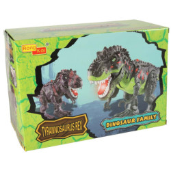 T-REX dinozaur electronic care merge verde rev