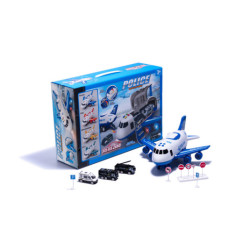 Avion Transporter + 3 masini de politie