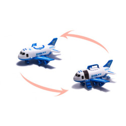 Avion Transporter + 3 masini de politie