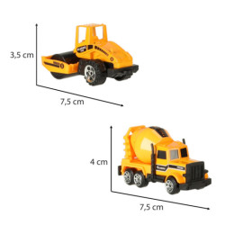 Set 6 bucăți mașini de construcții
