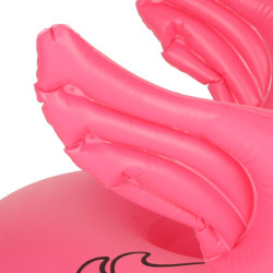Ponton gonflabil pentru copii pe roți flamingo