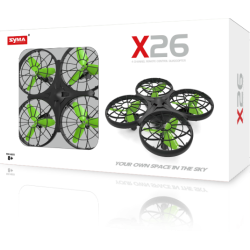 Syma X26 Evitare obstacole dron RC 2,4 GHz fără cap