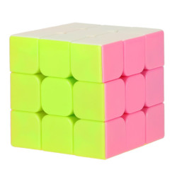 Joc puzzle Cub puzzle 3x3 neon 5,65 cm