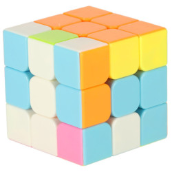Joc puzzle Cub puzzle 3x3 neon 5,65 cm