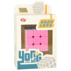 Joc puzzle Cub puzzle 3x3 neon 5,65 cm
