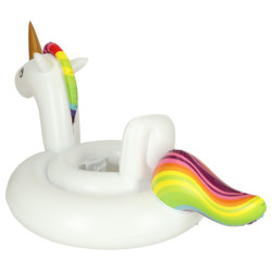 Roată gonflabilă pentru copii cu unicorn și scaun 70 cm