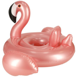 Colac gonflabil cu scaun pentru copii Flamingo