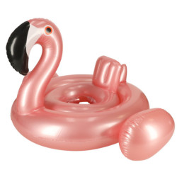 Colac gonflabil cu scaun pentru copii Flamingo