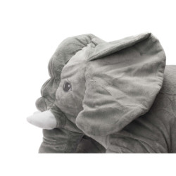 Mascotă din pluș elefant gri mare 60cm
