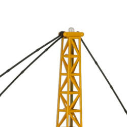Macara RC cu cărucior 4CH 128cm