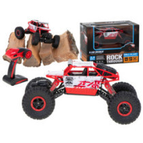 Mașină RC Rock Crawler HB 2,4 GHz 1:18 roșie