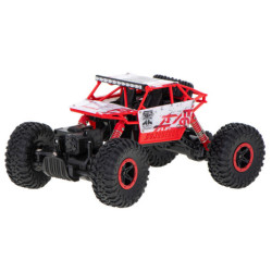 Mașină RC Rock Crawler HB 2,4 GHz 1:18 roșie