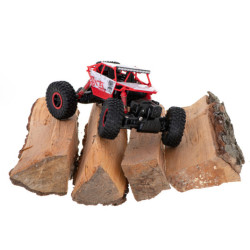 Mașină RC Rock Crawler HB 2,4 GHz 1:18 roșie