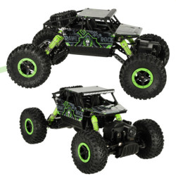 Mașină cu telecomandă Rock Crawler HB 2,4 GHz 1:18 verde