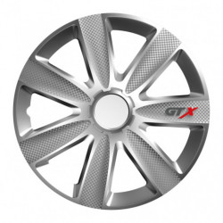 Capace roată 15 GTX CARBON argintiu