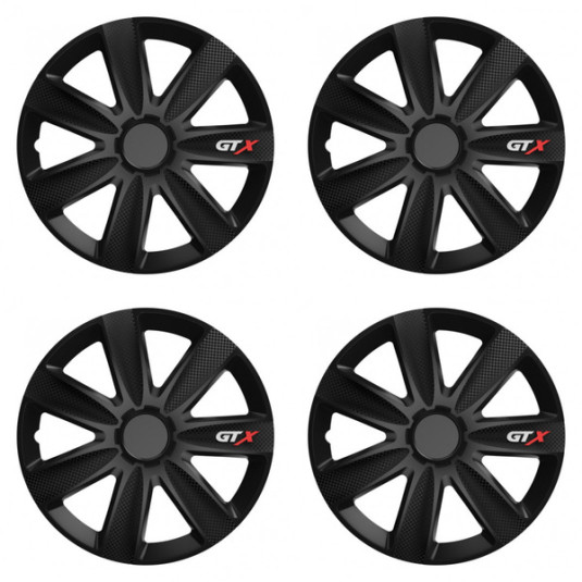 Capace roți 14 GTX CARBON black