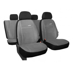 Poťahy pre CITROËN BERLINGO II (2008-2018) Comfort (Alcantara) svetlo šedá