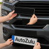 Suport tablă înmatriculare fără cadru cu fermoare – suport universal de marcă fără găurire