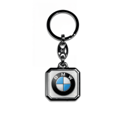 Breloc din răşină BMW rotund negru