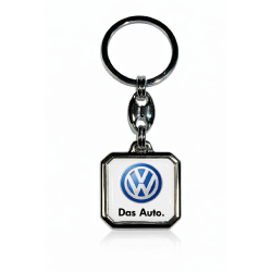 Breloc din rășină Volkswagen alb
