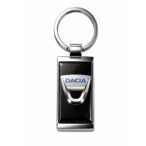 Breloc rășină DACIA negru