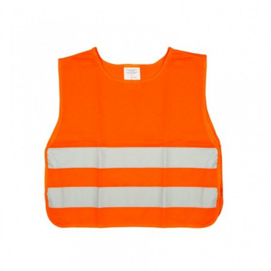 Vesta reflectorizantă portocalie pentru copii