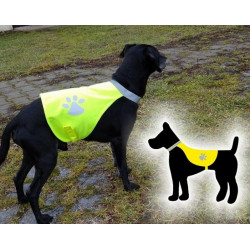 Vestă reflectorizantă pentru câine S.O.R până la 20kg