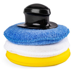 Set discuri de polișare rotunde 3x125 mm