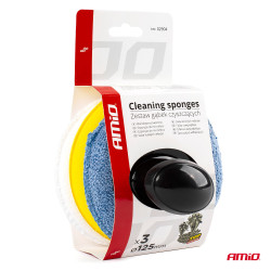 Set discuri de polișare rotunde 3x125 mm