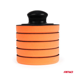 Set de bureți pentru ceruirea mașinii cu mâner 10cm, 5buc