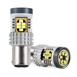 Becuri LED CANBUS 3020 24SMD 1157 BAY15D P21/5W Alb 12V/24V