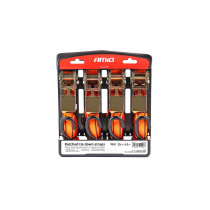 Chingi de fixare cu clichet 700kg 25mm 4,5m 4buc BELT-03