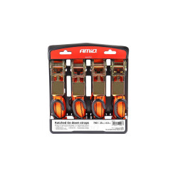 Chingi de fixare cu clichet 700kg 25mm 4,5m 4buc BELT-03