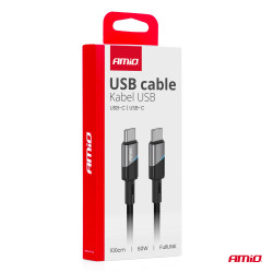 Kábel \'USB-C na USB-C 60W 100cm FullLINK