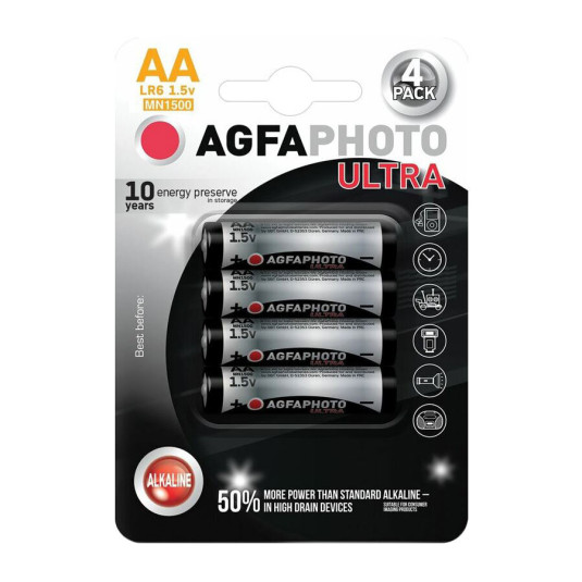 Agfa Ultra LR06 4 buc AA blister