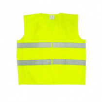 Vestă reflectorizantă XL galbenă
