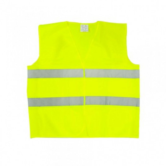 Vestă reflectorizantă XL galbenă