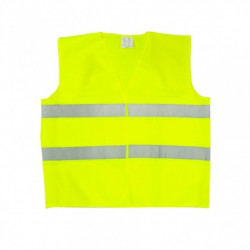 Vestă reflectorizantă XL galbenă