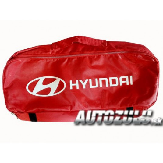 Geantă de dotare obligatorie Hyundai roșie