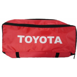 Geanta echipament obligatoriu Toyota inscriptie rosie