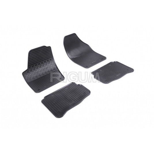 Covorase din cauciuc la comanda pentru VW Polo 5 locuri (2002-2008)