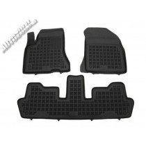 Covorase din cauciuc CITROËN C4 Picasso 5 locuri (2006-2013) cu margini inaltate