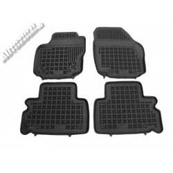Covorase din cauciuc FORD Galaxy fixare rotundă (2012-2015) cu margine ridicată