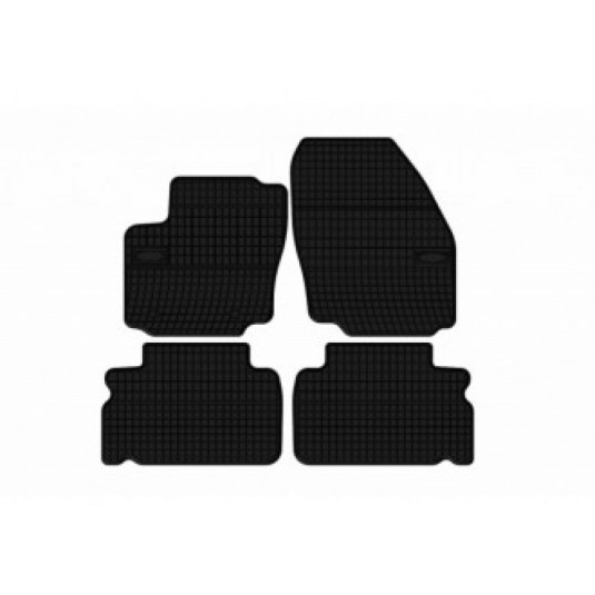 Covorase din cauciuc FORD S-Max oval.fix (2006-2015) cu margini ridicate