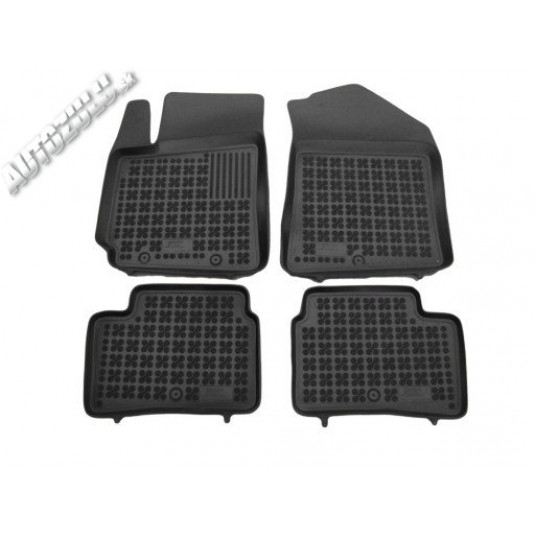 Covorase din cauciuc HYUNDAI i10 (2014-2016) cu margine ridicată