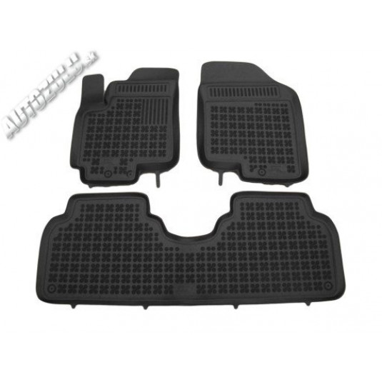 Covorase de cauciuc HYUNDAI ix20 (din 2010) cu margine ridicată